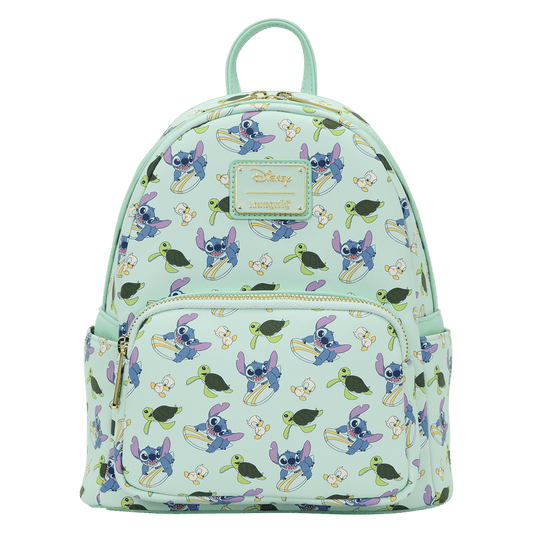 Loungefly - Lilo Stitch & Duck Mini Backpack 671803373075