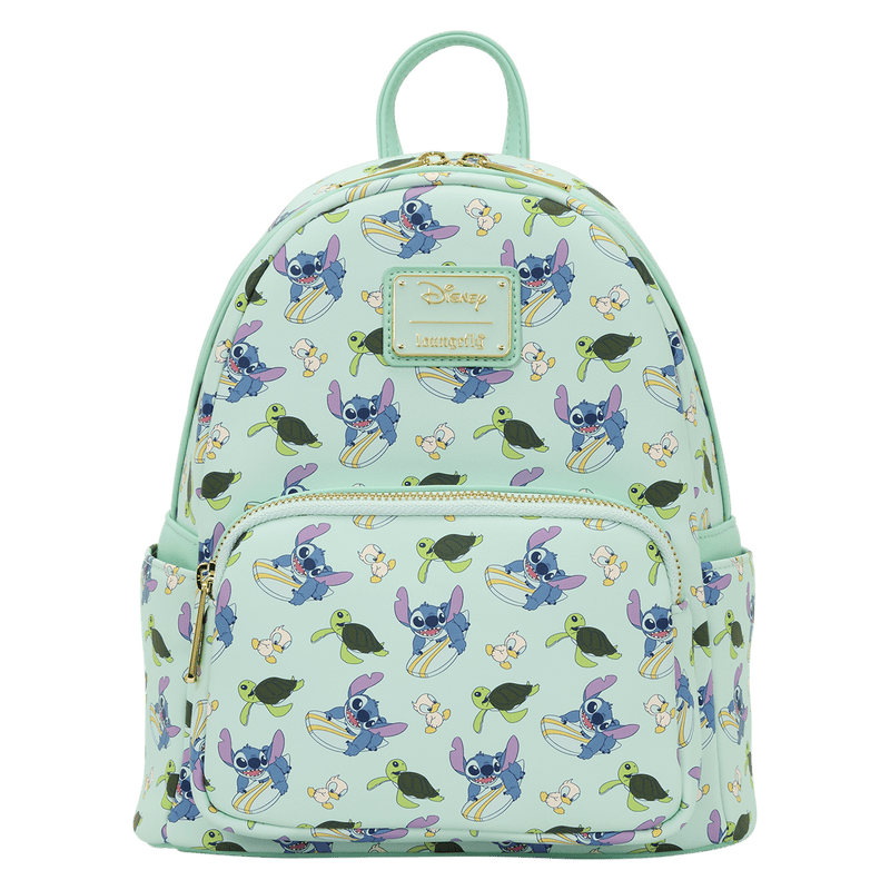 Loungefly - Lilo Stitch & Duck Mini Backpack 671803373075
