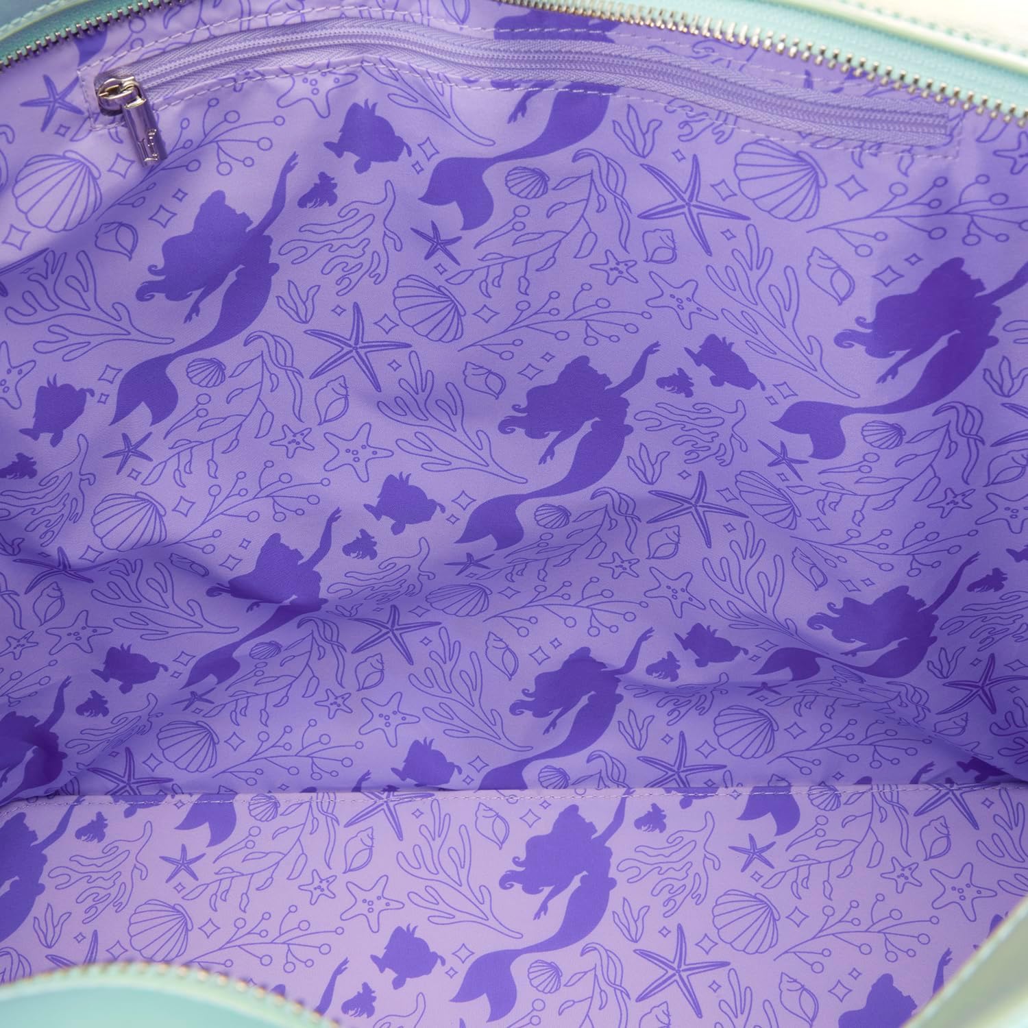 Loungefly - Little Mermaid Ariel and Flounder Tote 671803581913