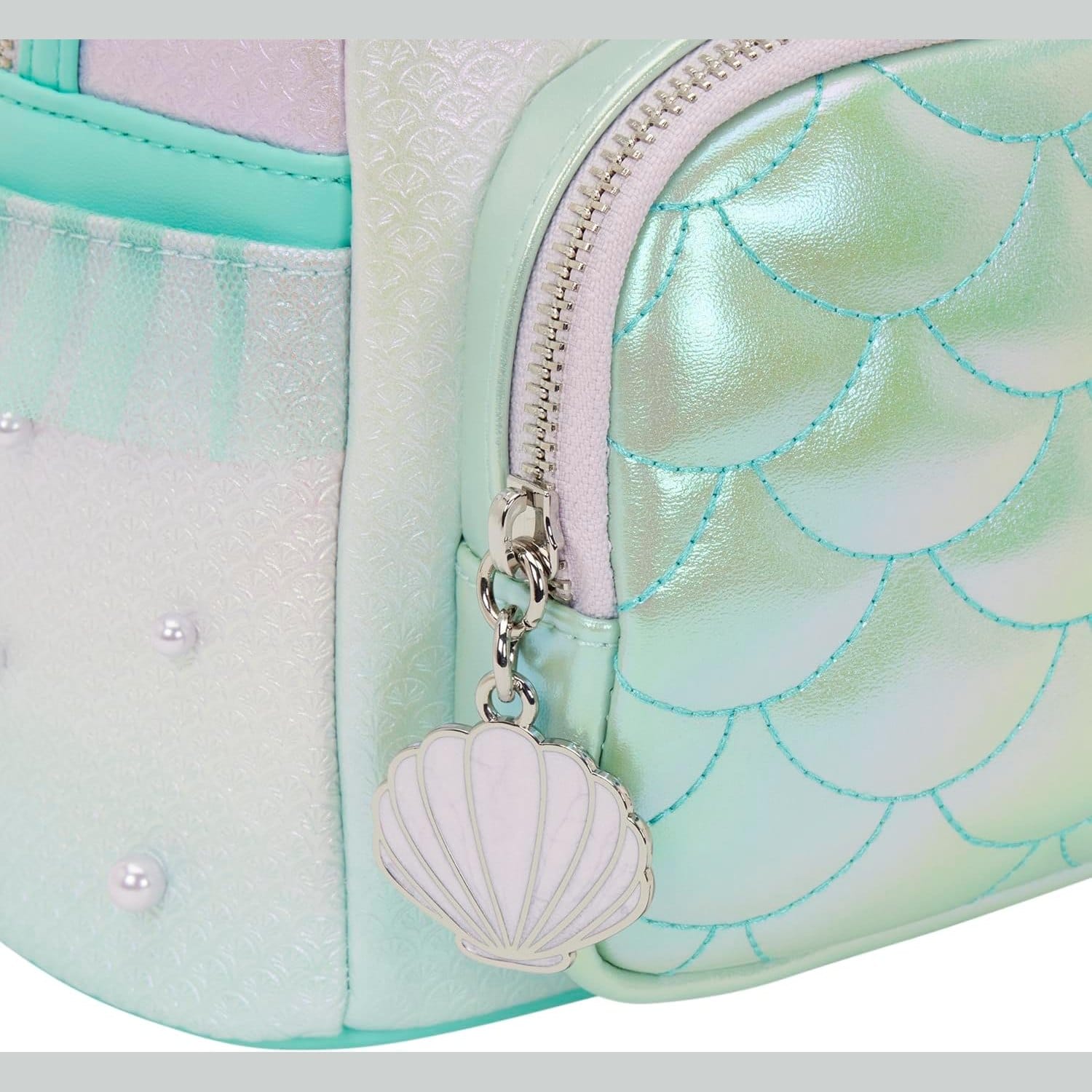 Loungefly - Little Mermaid Iridescent Pearl Mini Backpack 671803581890