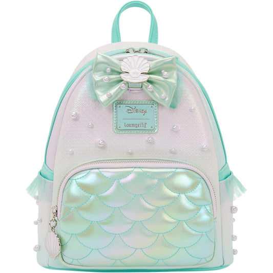 Loungefly - Little Mermaid Iridescent Pearl Mini Backpack 671803581890