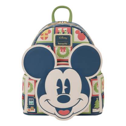 Loungefly - Mickey & Minnie Holiday Mini Backpack