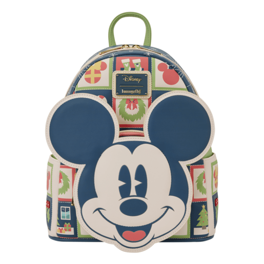 Loungefly - Mickey & Minnie Holiday Mini Backpack