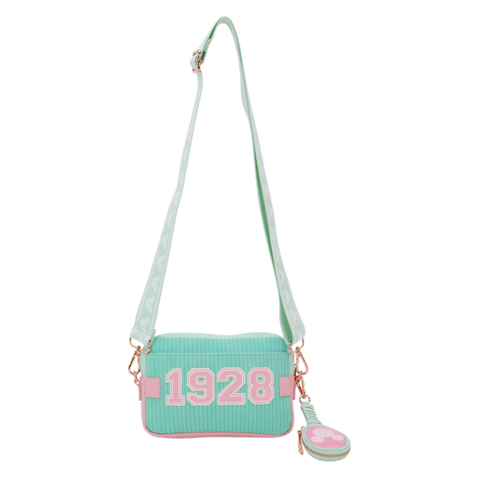 Loungefly - Mickey Mouse Tennis Sling Crossbody Bag with Coin Bag 671803581784