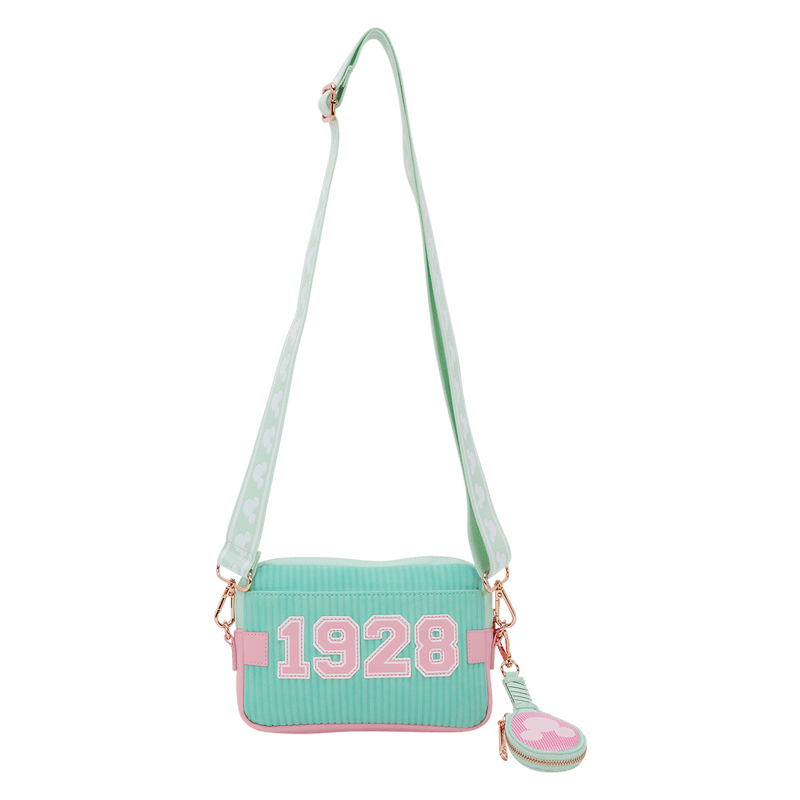 Loungefly - Mickey Mouse Tennis Sling Crossbody Bag with Coin Bag 671803581784