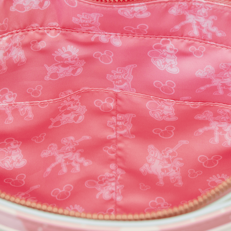 Loungefly - Mickey Mouse Tennis Tote Crossbody Bag with Coin Bag 671803581777