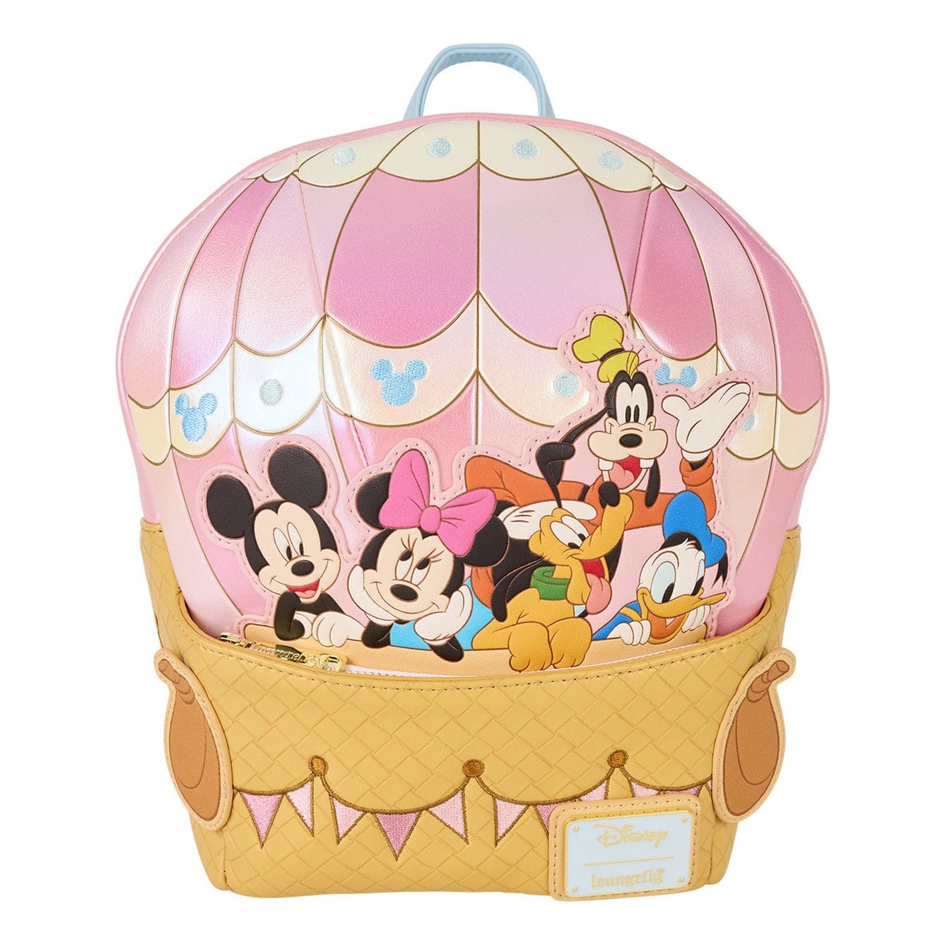 Loungefly – Mini Backpack – Disney – Mickey Mouse Hot Air Balloon