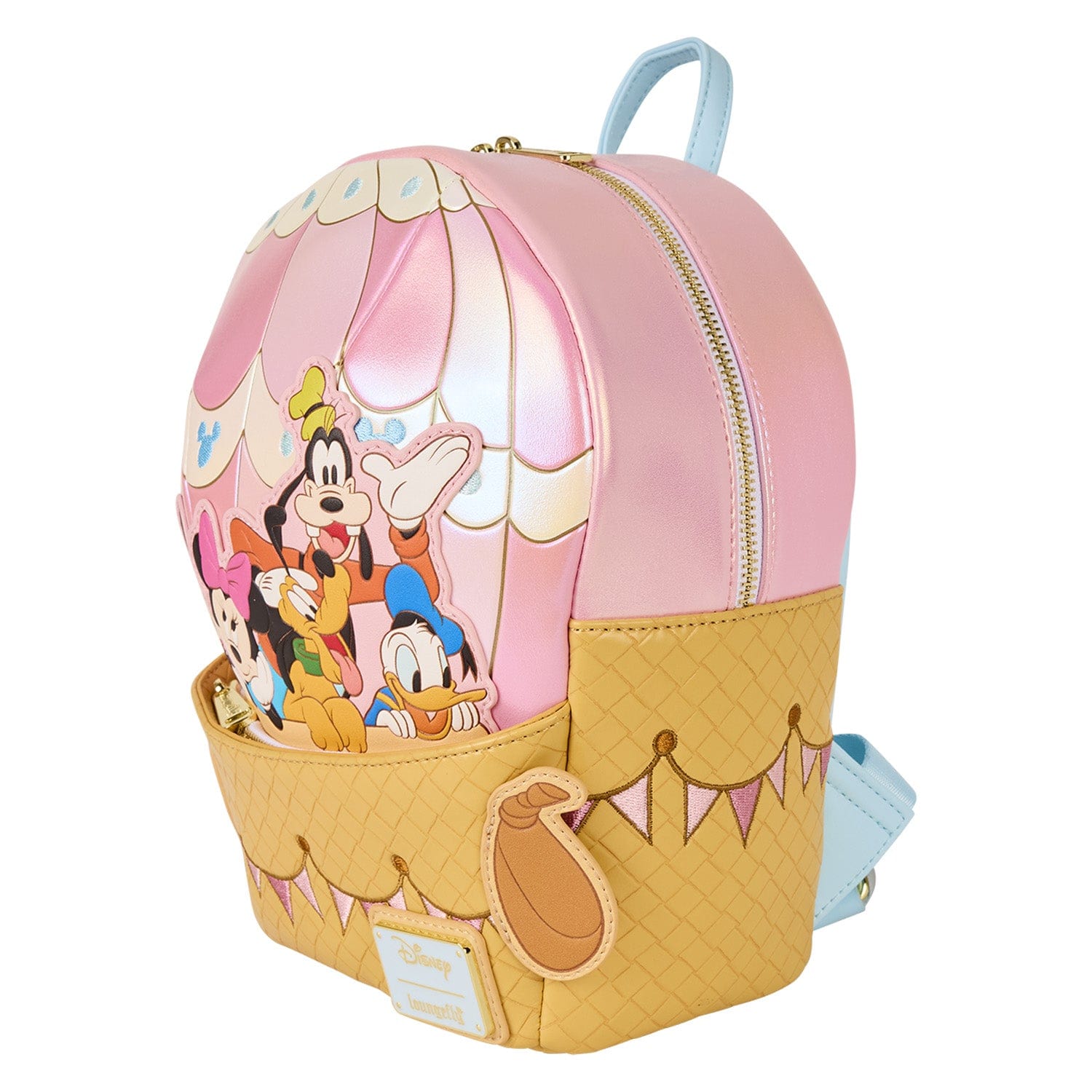 Loungefly – Mini Backpack – Disney – Mickey Mouse Hot Air Balloon