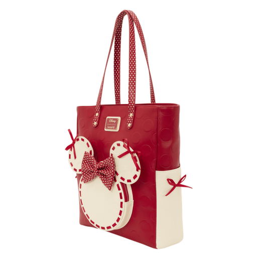Loungefly - Minnie Rock The Dots Tote Bag 671803572768