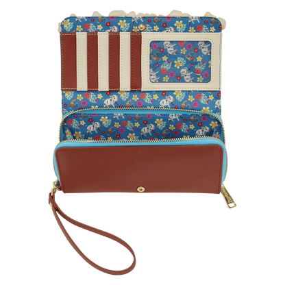 Loungefly - Moana Live Action Floral Wristlet Wallet 671803586871