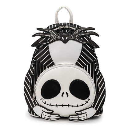 Loungefly - Nightmare Before Christmas Headless Jack Skellington Mini Backpack With Adjustable Straps 671803377936