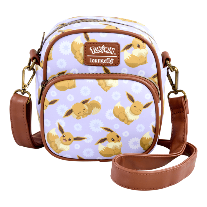 Loungefly – Passport Bag – Pokemon – Eevee All Over Print 671803443884
