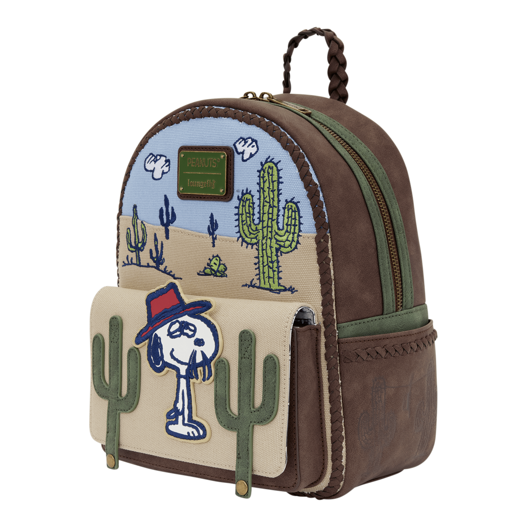 Loungefly Peanuts Spike Desert Mini Backpack 6.718E+11