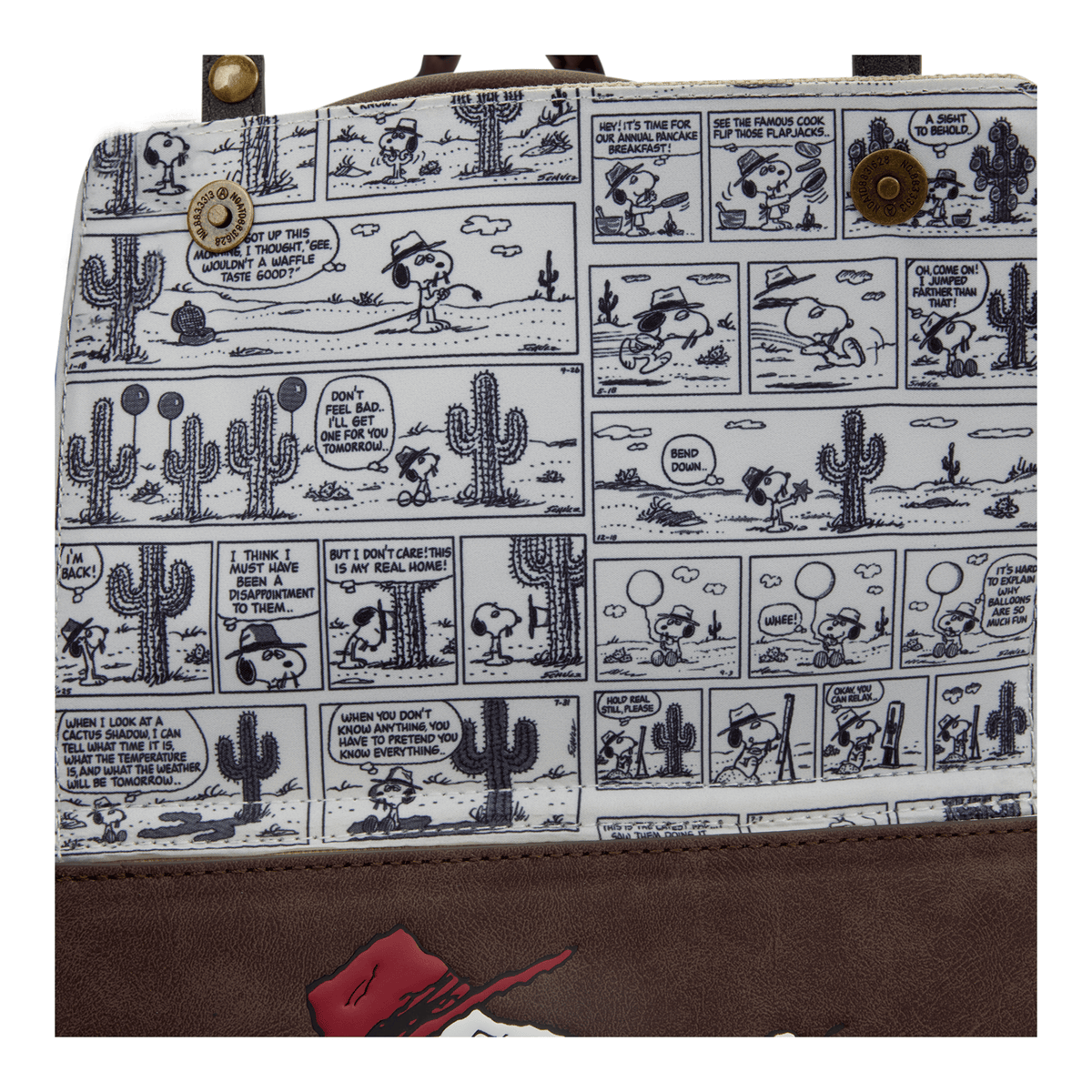 Loungefly Peanuts Spike Desert Mini Backpack 6.718E+11