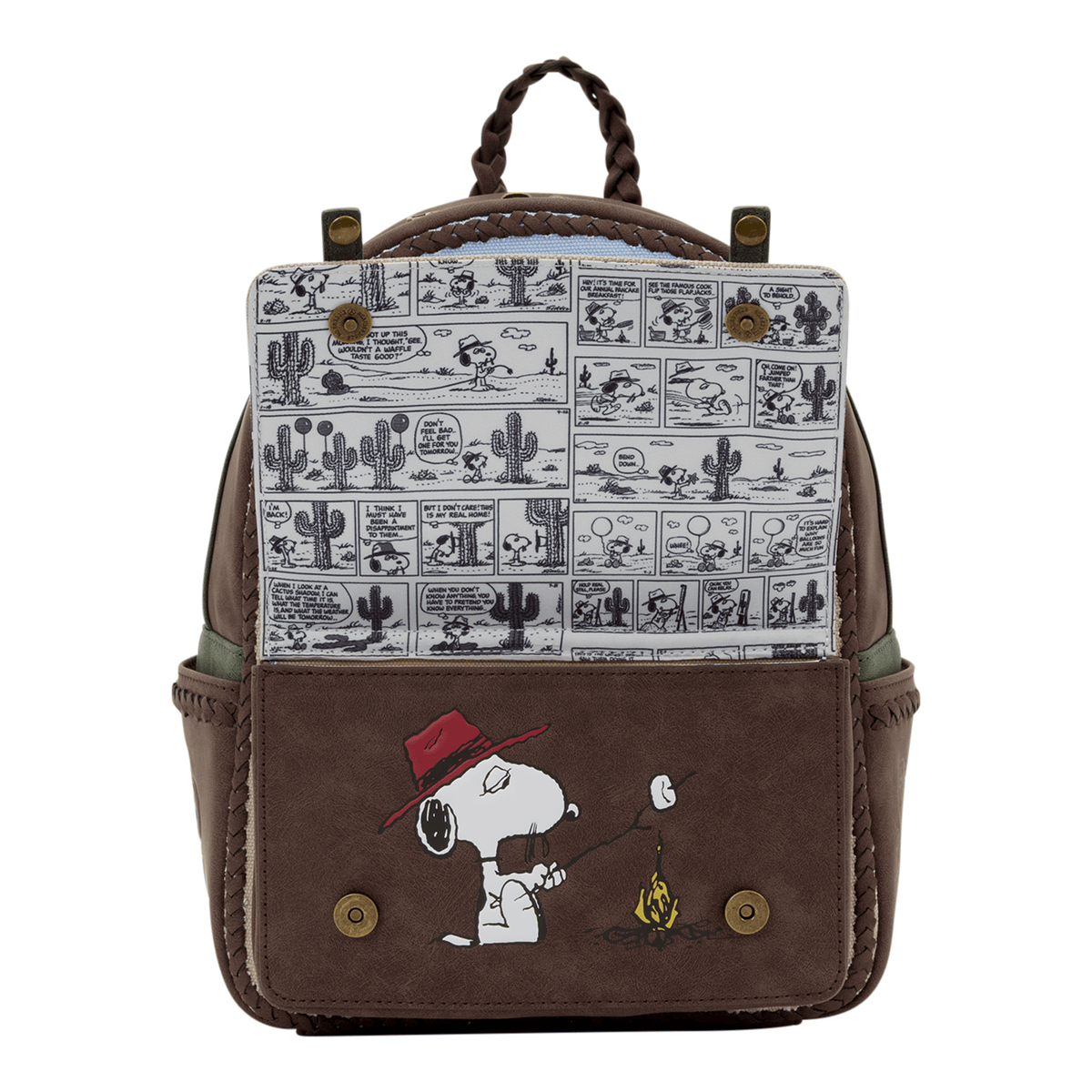 Loungefly Peanuts Spike Desert Mini Backpack 6.718E+11