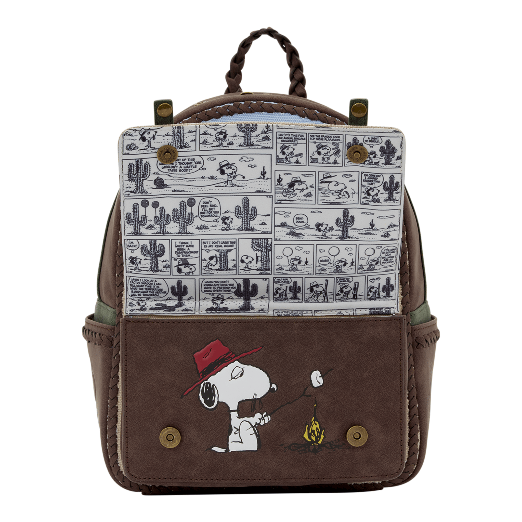 Loungefly Peanuts Spike Desert Mini Backpack 6.718E+11
