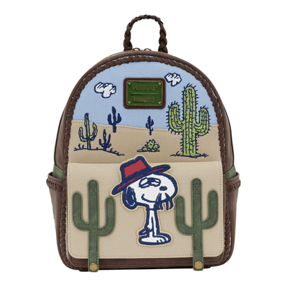 Loungefly Peanuts Spike Desert Mini Backpack 6.718E+11