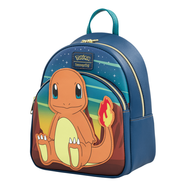 Loungefly - Pokemon Charmander Mini Backpack Licensed Collectible Bag For Fans And Cosplay 671803487147