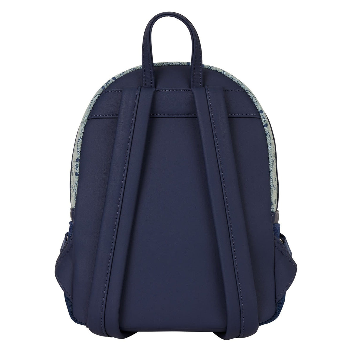 Loungefly - Pokemon Faux Denim Mini Backpack With Front Zipper Compartment And Adjustable Straps