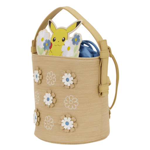 Loungefly - Pokemon Floral Pikachu Crossbody Bag 671803576711