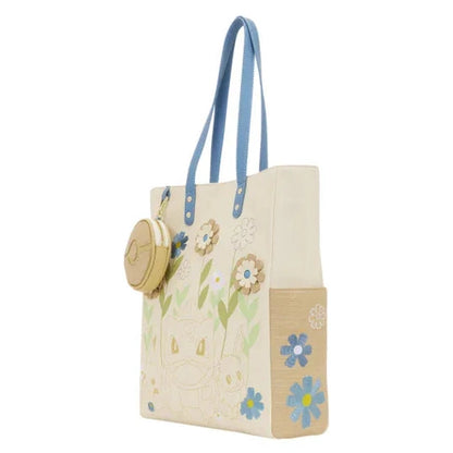 Loungefly - Pokemon Floral Tote Bag with Coin Bag 671803576698