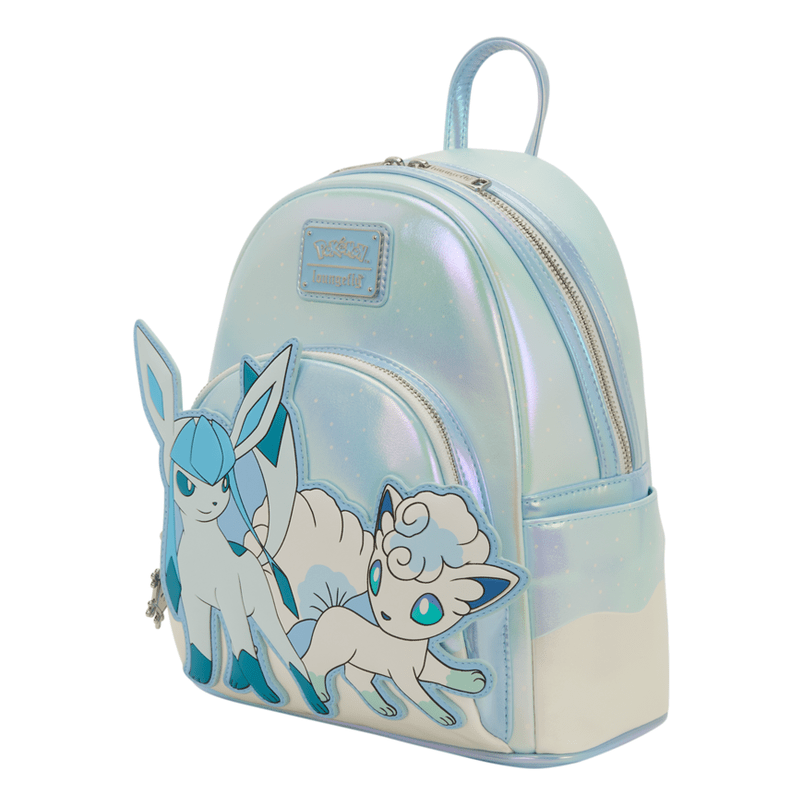 Loungefly - Pokemon Ice Type Winter Mini Backpack With Zippered Main Compartment And Adjustable Straps