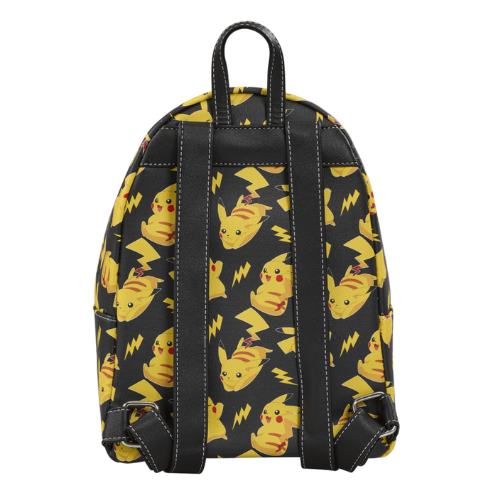 Loungefly - Pokemon Pikachu All Over Print Mini Backpack Licensed Character Bag For Collectors 671803389458