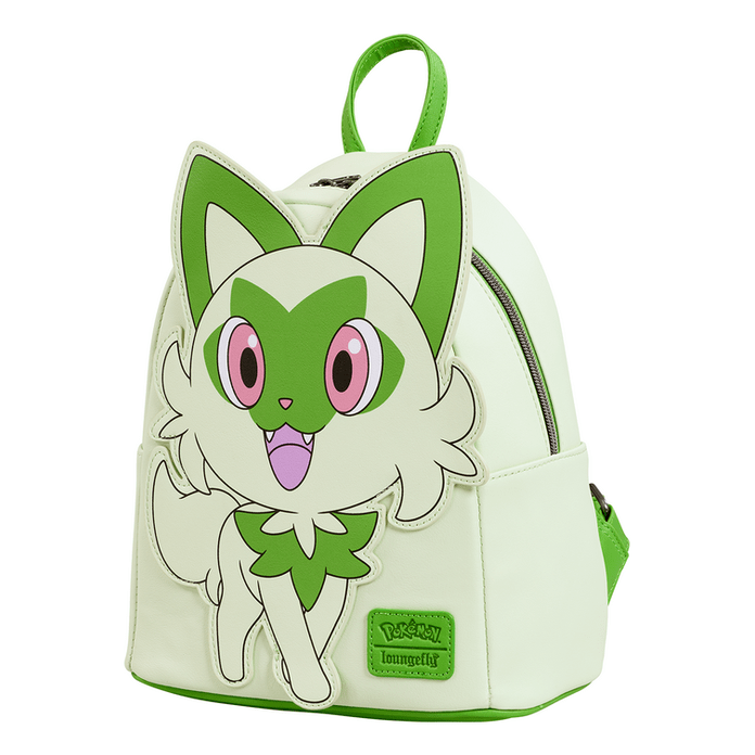 Loungefly - Pokemon Sprigatito Figural Mini Backpack Officially Licensed Collectible Bag
