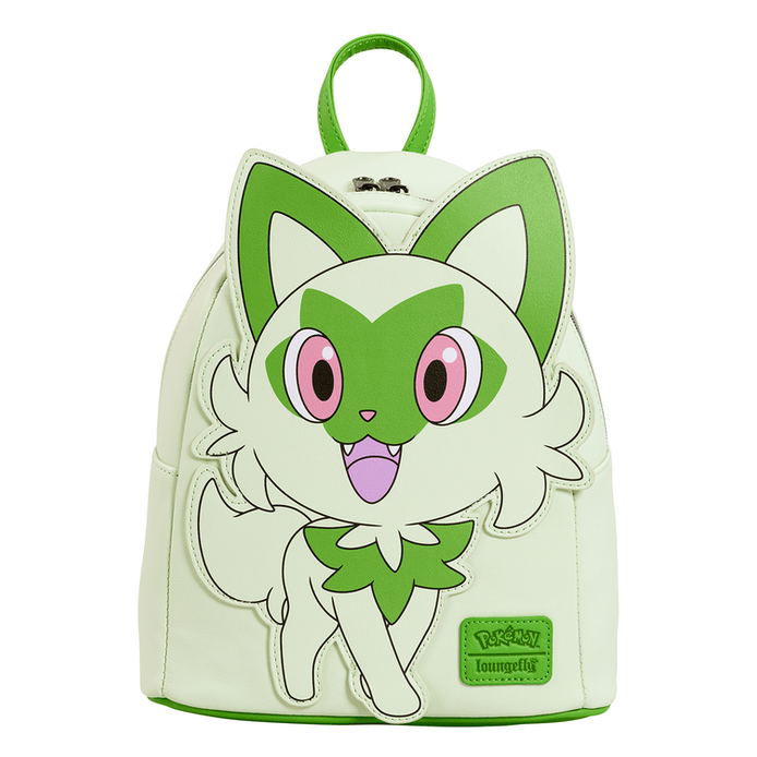 Loungefly - Pokemon Sprigatito Figural Mini Backpack Officially Licensed Collectible Bag
