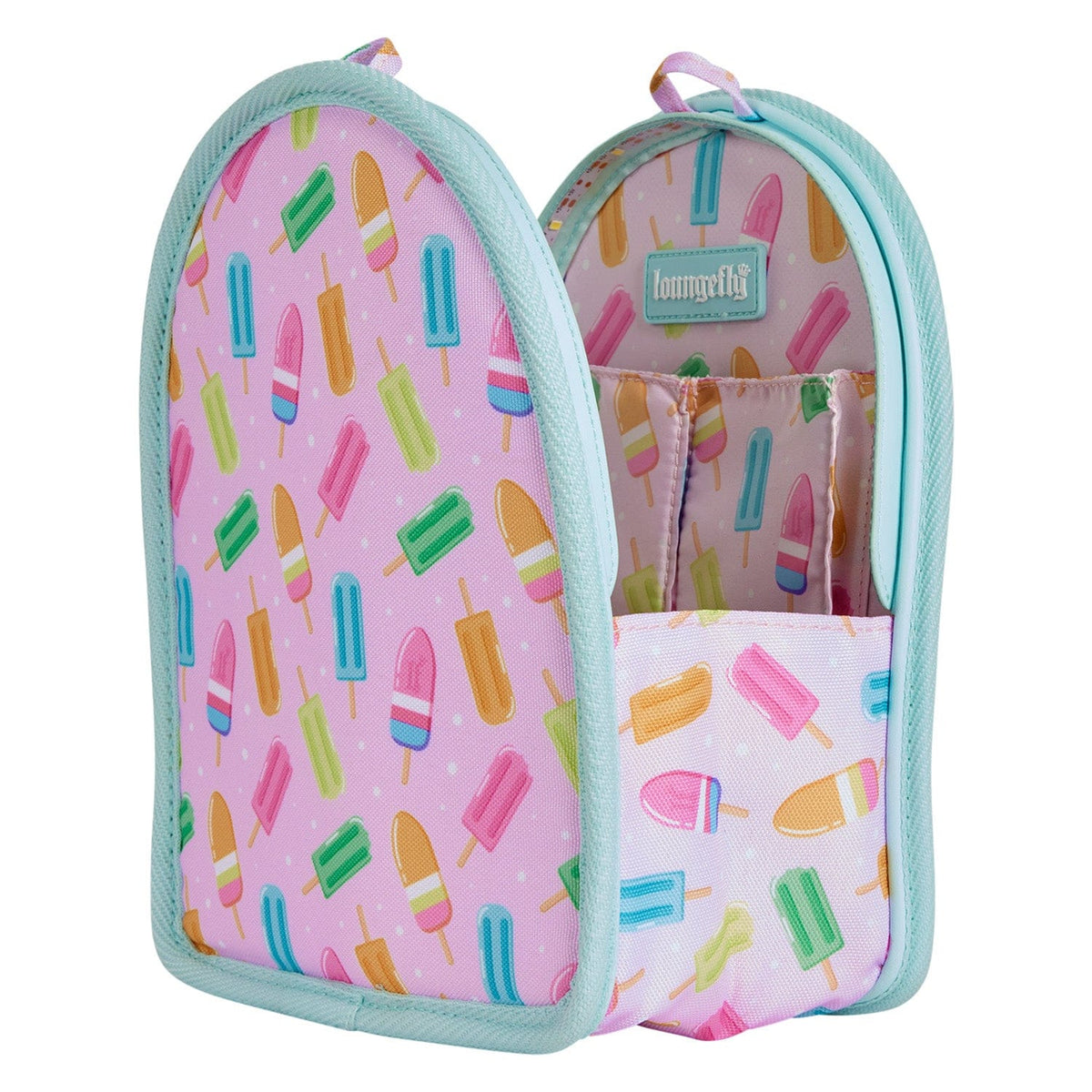 Loungefly - Popsicle Light Up Mini Backpack Organizer With LED Illumination For On The Go Fun