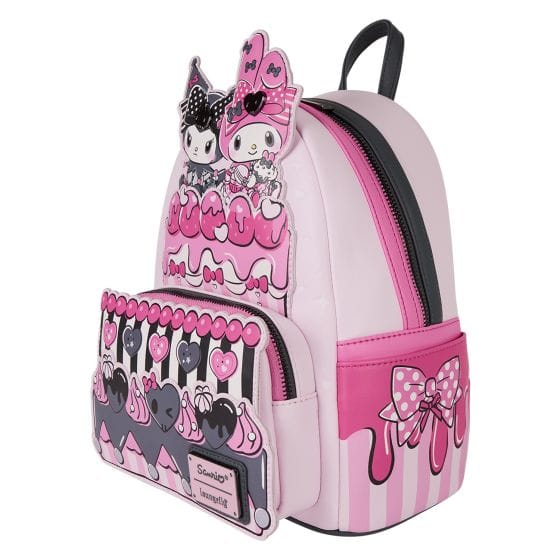 Loungefly - Sanrio Melody Kuromi Mini Backpack 671803555013