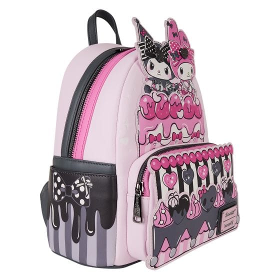 Loungefly - Sanrio Melody Kuromi Mini Backpack 671803555013