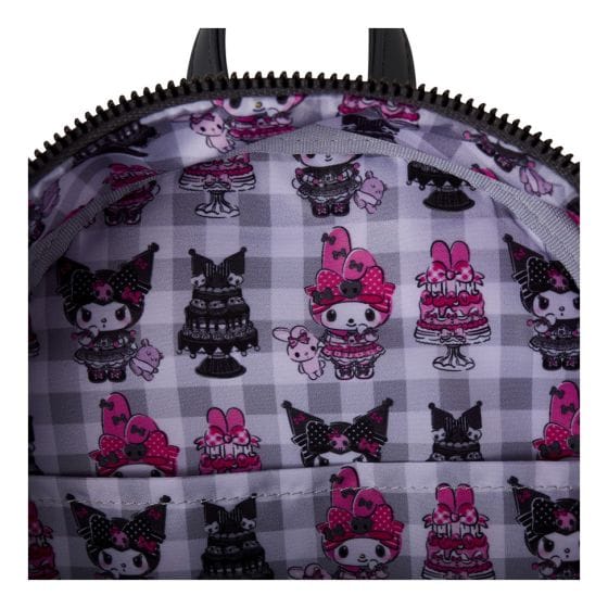 Loungefly - Sanrio Melody Kuromi Mini Backpack 671803555013