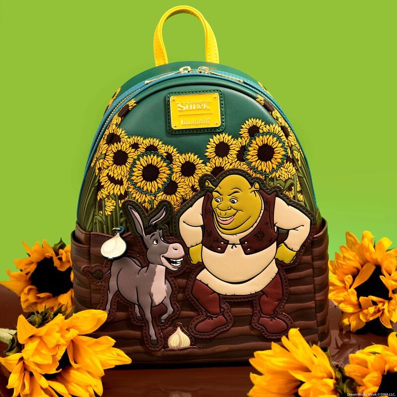 Loungefly – Shrek Franchise Mini Backpack with Vibes Design