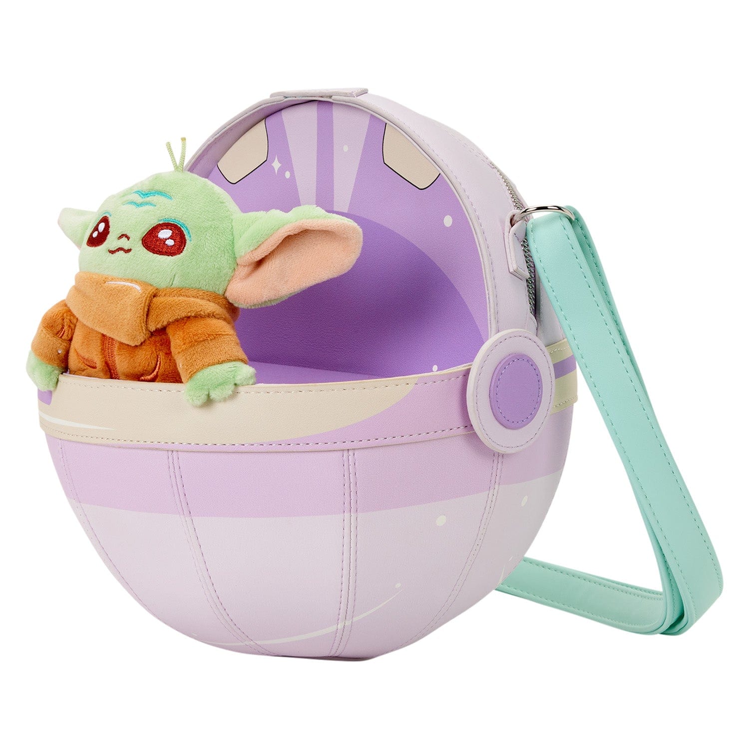 Loungefly - Star Wars Grogu Figural Crossbody Bag Inspired By The Mandalorian Collection
