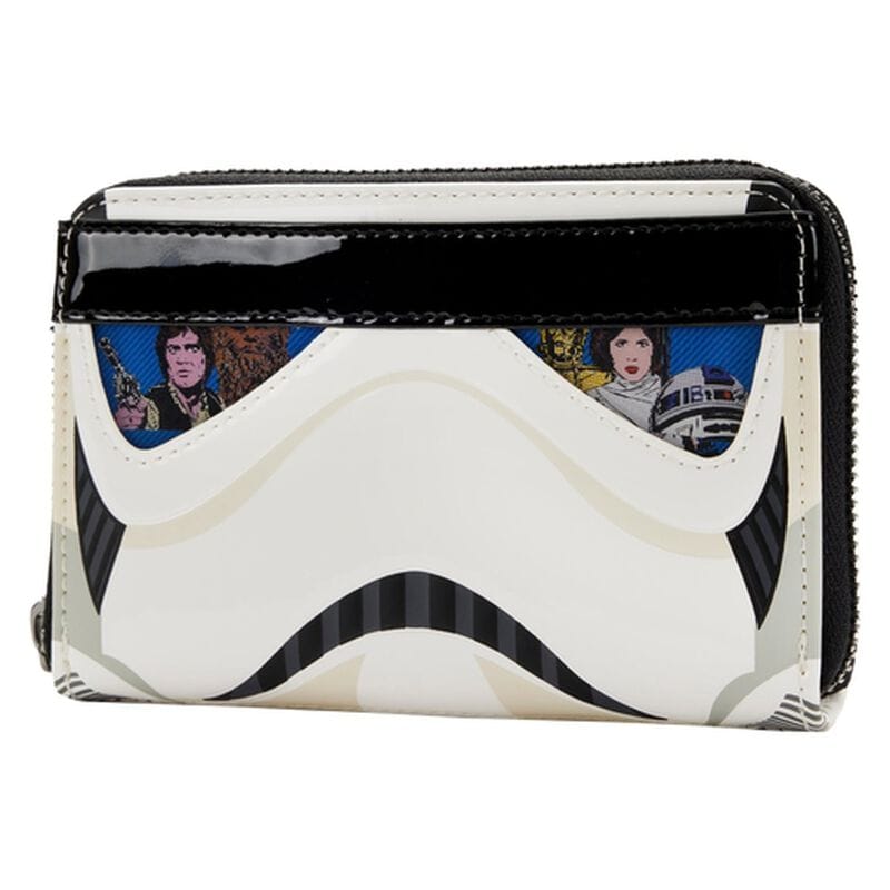 Loungefly Star Wars Stormtrooper Lenticular Zip-Around Wallet 671803405974