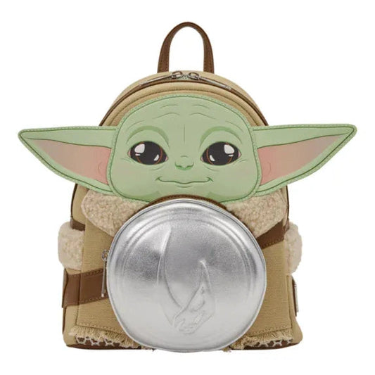 Loungefly - Star Wars The Mandalorian Grogu & Anzellan Mini Backpack 671803582019