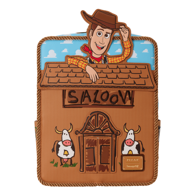 Loungefly - Toy Story 30th Anniversary Woody Mini Backpack Disney Licensed Collectible Bag With Embroidered Details