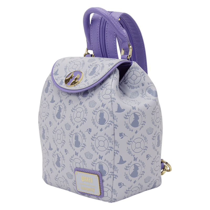 Loungefly - Wicked All-Over Print Micro Mini Backpack 671803580299