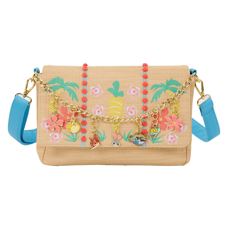 Loungefly - Zootopia 2 Embroidered Charm Crossbody Bag 671803579880