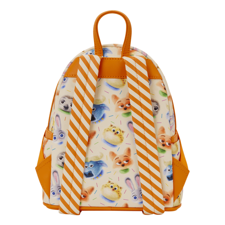 Loungefly - Zootopia 2 Mini Backpack Disney Licensed Allover Character Art With Adjustable Straps