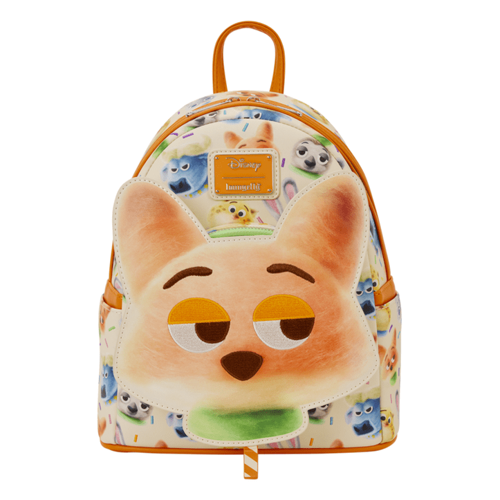 Loungefly - Zootopia 2 Mini Backpack Disney Licensed Allover Character Art With Adjustable Straps