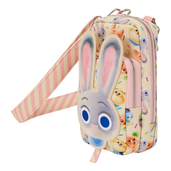 Loungefly - Zootopia 2 Phone Crossbody With Coin Bag Wallet Pouch Disney Licensed Collectible