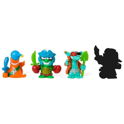 Piratix Adventure World Golden Series 4 Pack Figure Set (styles selected at random) 8431618039113