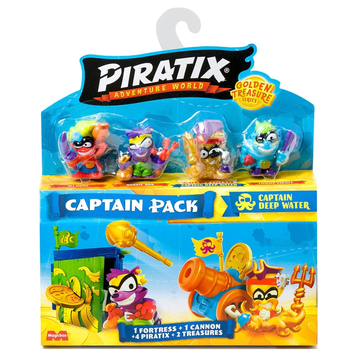 Piratix Adventure World Golden Treasure Series Captain Pack - Captain Deep Water