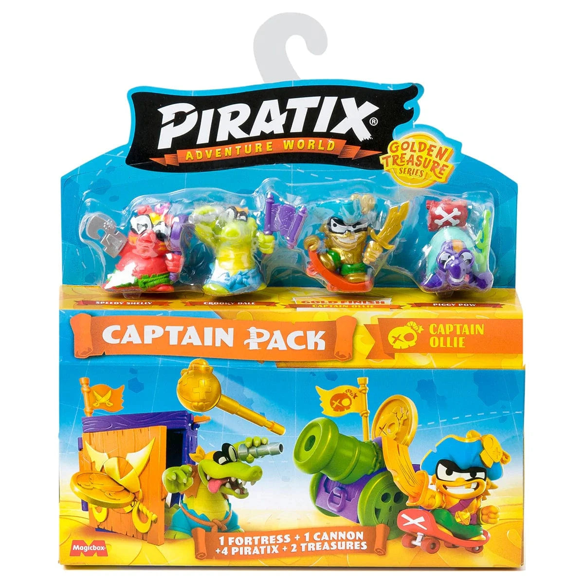 Piratix Adventure World Golden Treasure Series Captain Pack - Captain Ollie