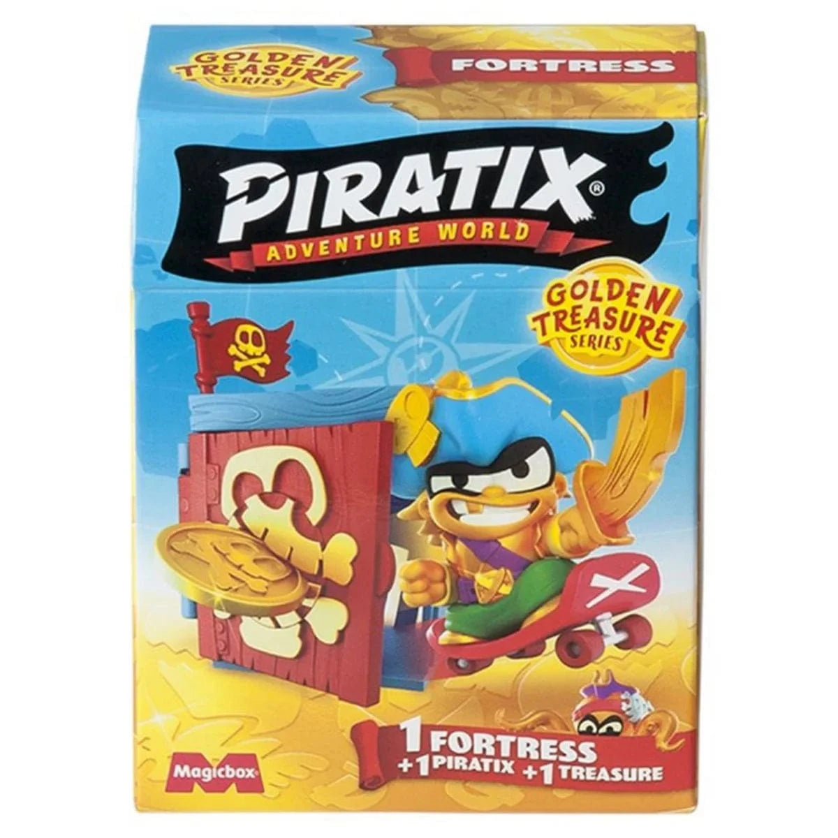 Piratix Adventure World Golden Treasure Series Fortress Playset 8431618030165