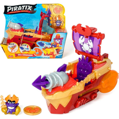 Piratix Adventure World Sea Crusher Vehicle 8431618030356