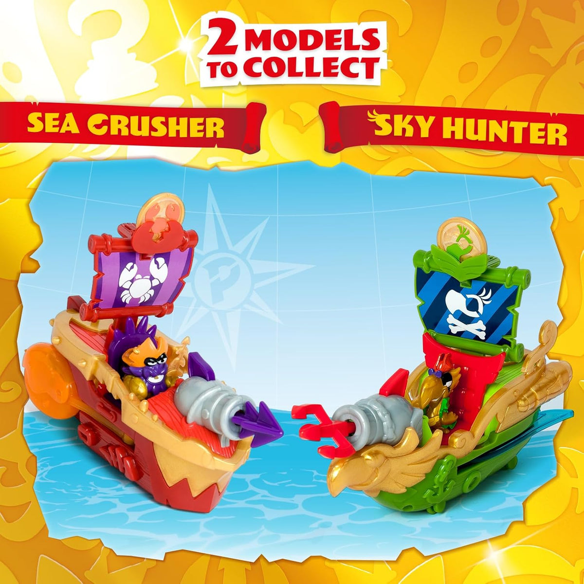Piratix Adventure World Sea Crusher Vehicle 8431618030356