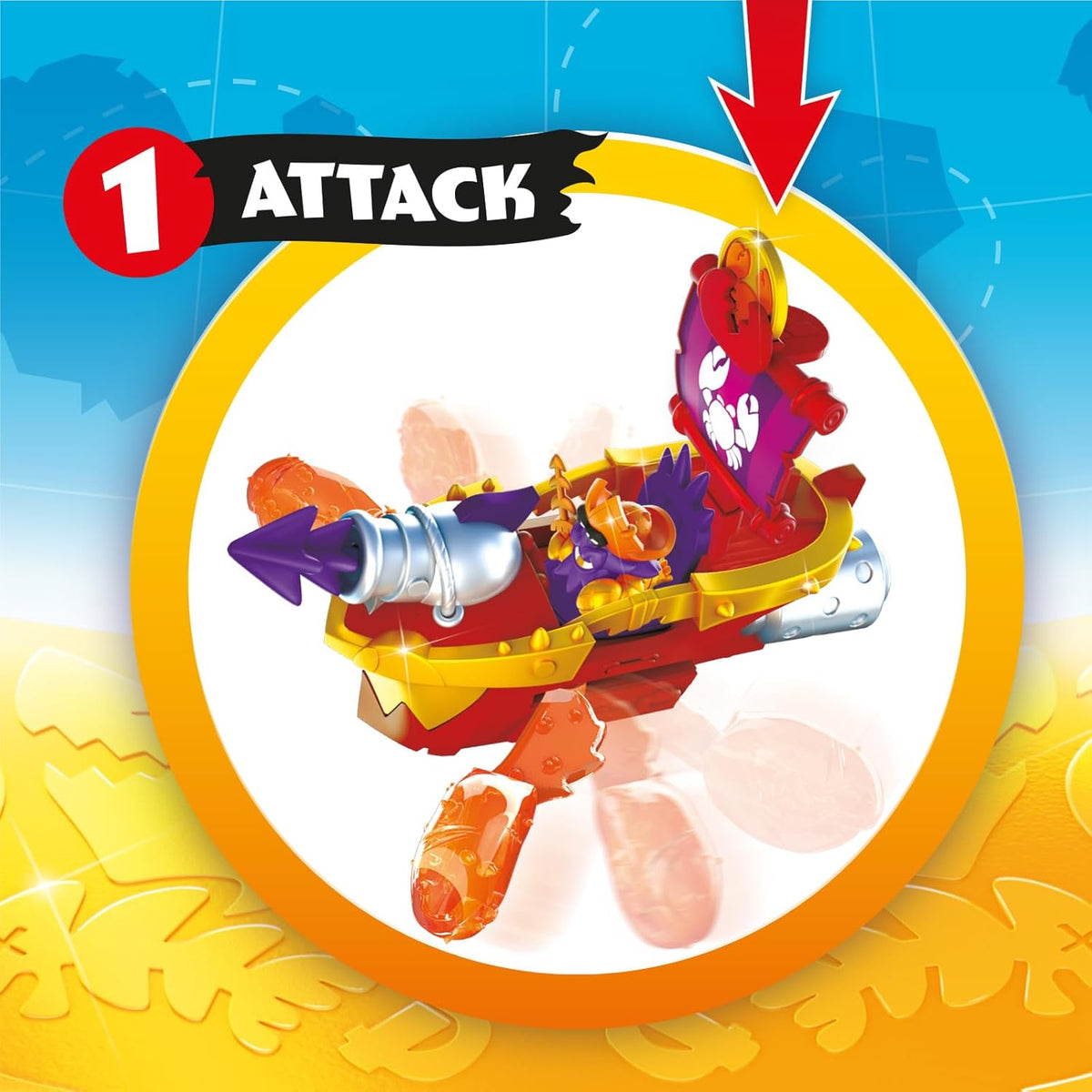 Piratix Adventure World Sea Crusher Vehicle 8431618030356